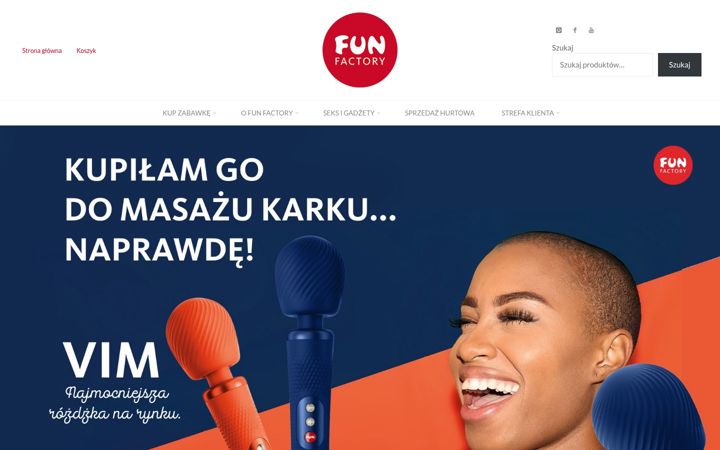 Screenshot of funfactory.pl