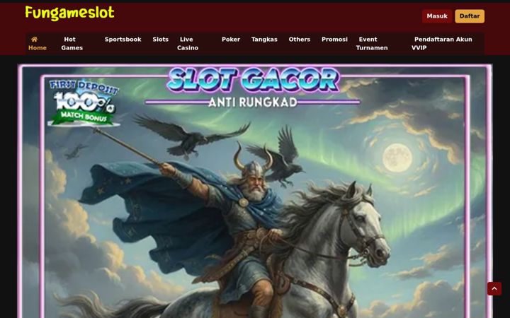 Screenshot of fungameslot.net