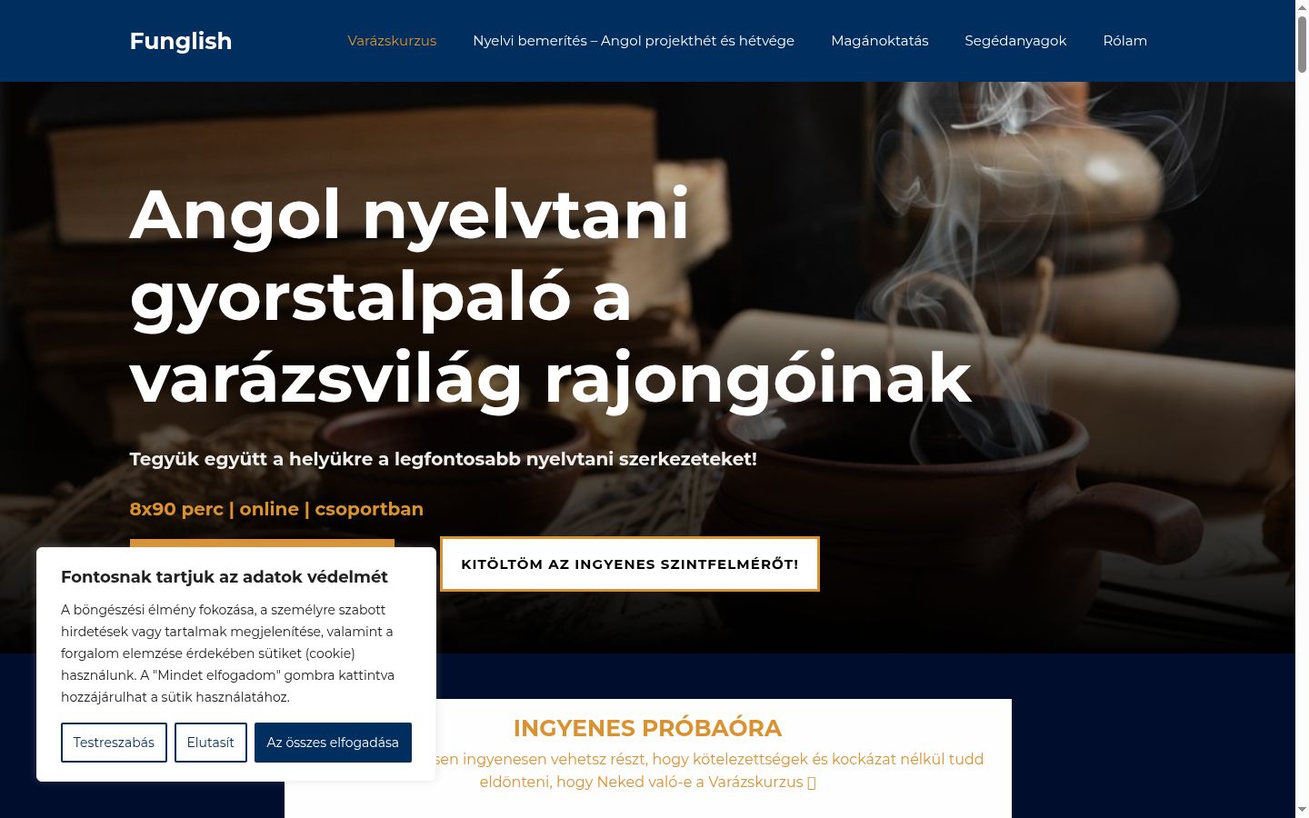 Captură de ecran a bannerului de consimțământ afișat înainte de orice interacțiune