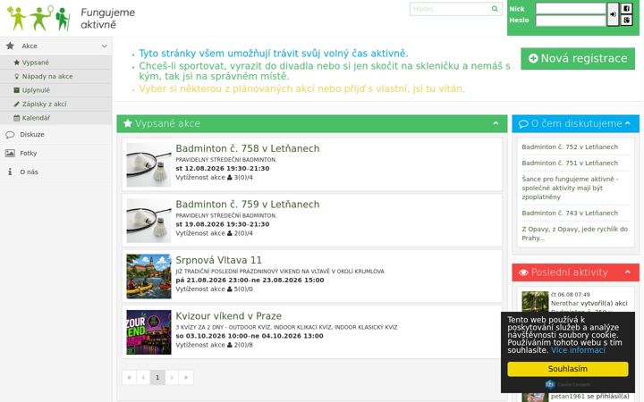 Screenshot of fungujemeaktivne.cz