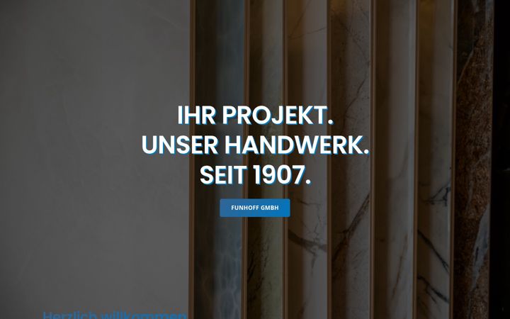 Screenshot of funhoff-gmbh.de
