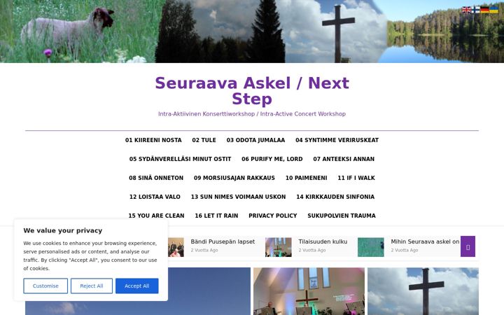 Snimka zaslona za funity.fi