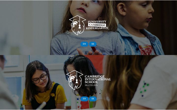 Snímek obrazovky funiversity.sk