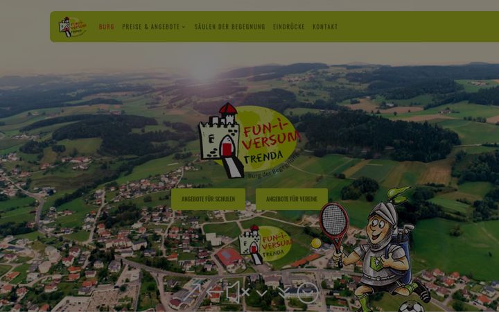 Screenshot of funiversum.at