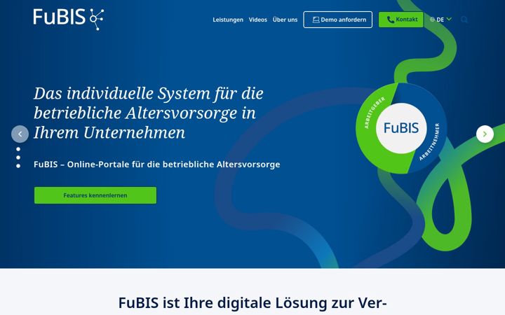 Screenshot of funk-fubis.de