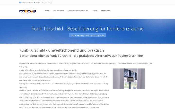 Screenshot of funk-tuerschild.de