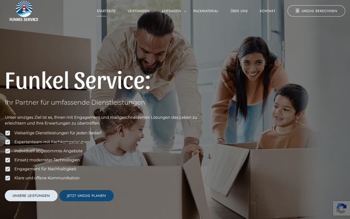 Screenshot of funkel-service.de