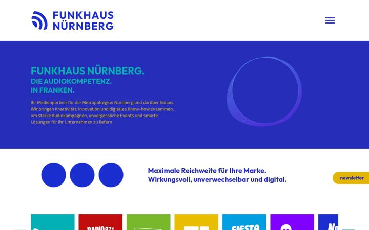 Screenshot of funkhaus.net