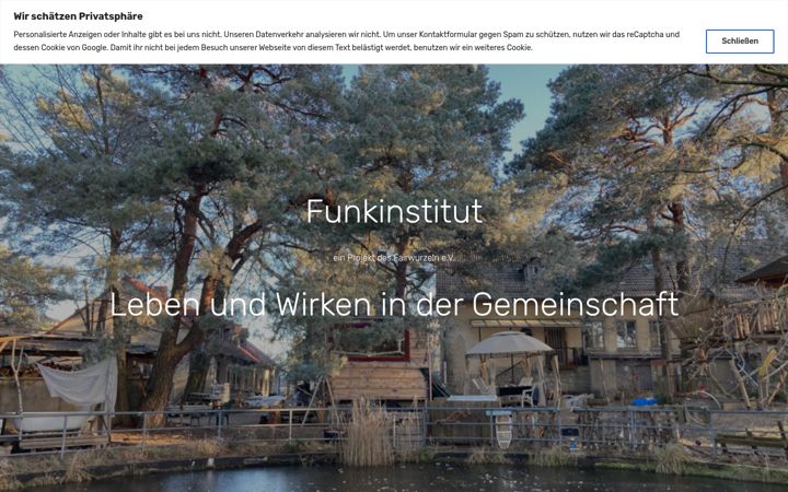 Screenshot of funkinstitut.de