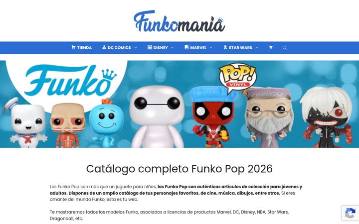 Screenshot of funkomania.es