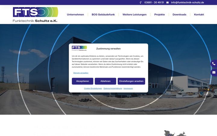 Screenshot of funktechnik-schultz.de