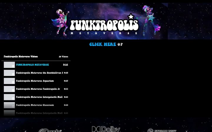 Screenshot of funktropolismetaverse.com