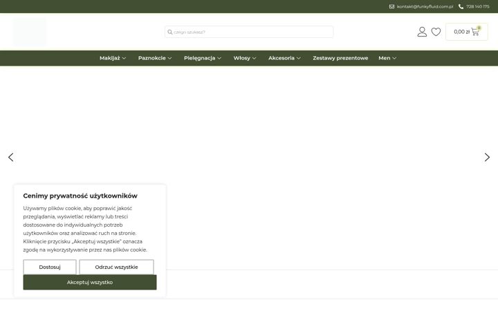 Screenshot of funkyfluid.com.pl