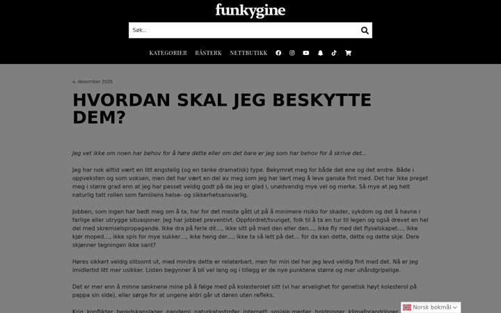 Screenshot of funkygine.com