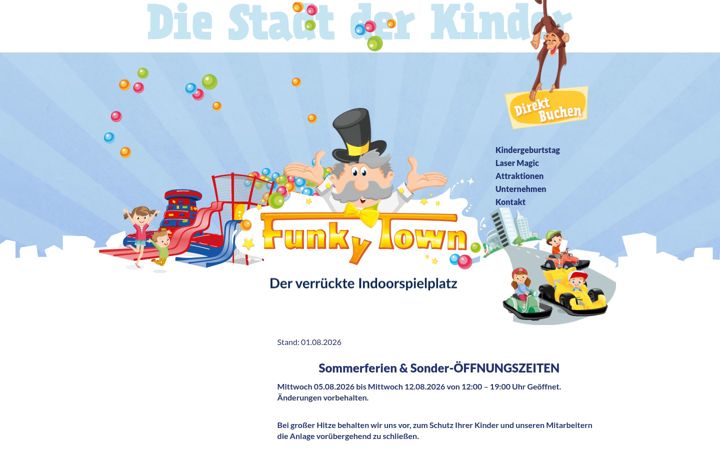 Screenshot of funkytown-ratingen.de