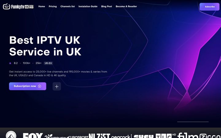 Екранна снимка на funkytv.net