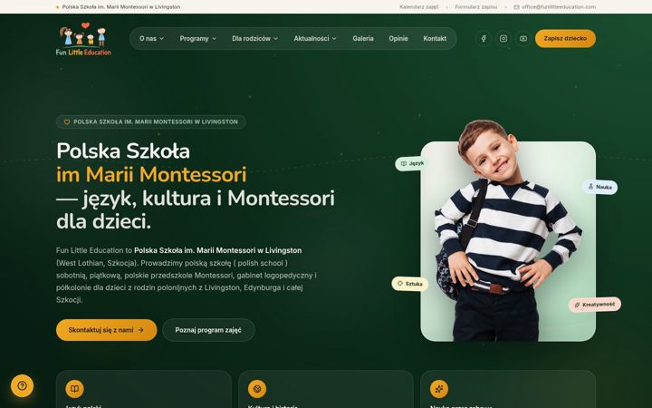 Screenshot of funlittleeducation.com