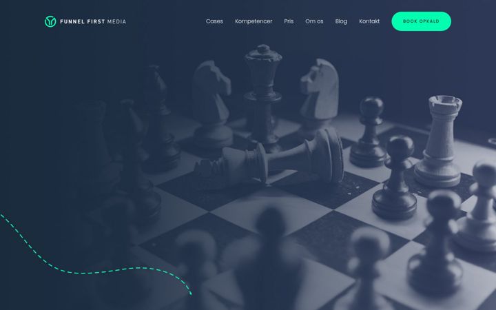 Screenshot of funnelfirstmedia.com