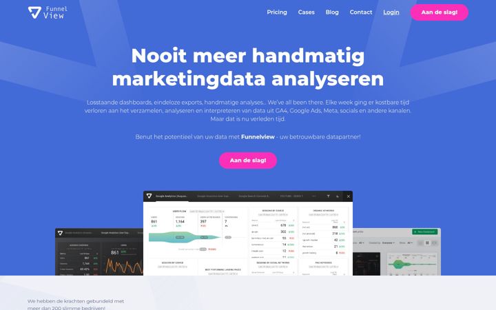 Ekraanipilt saidist funnelview.io
