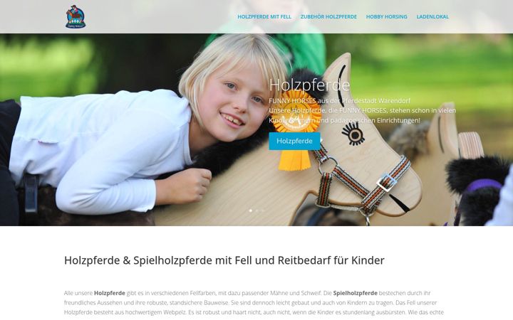 Screenshot of funny-horses.de