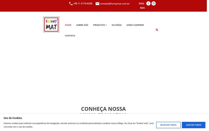 Screenshot of funnymat.com.br