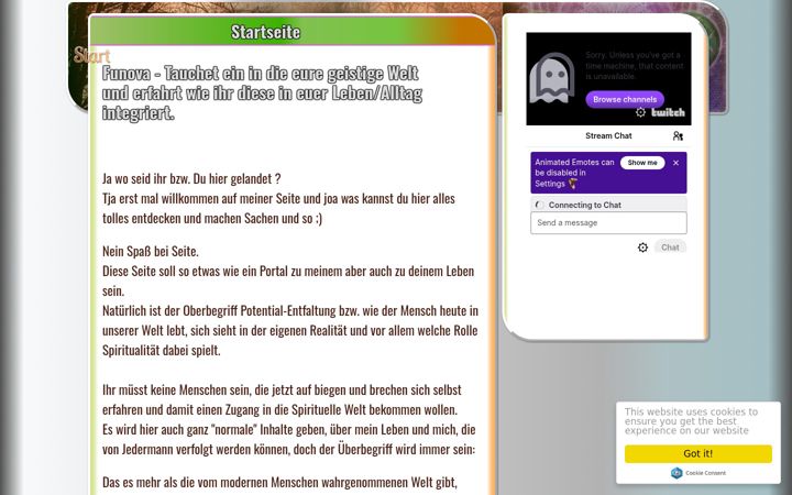 Screenshot of funova.de