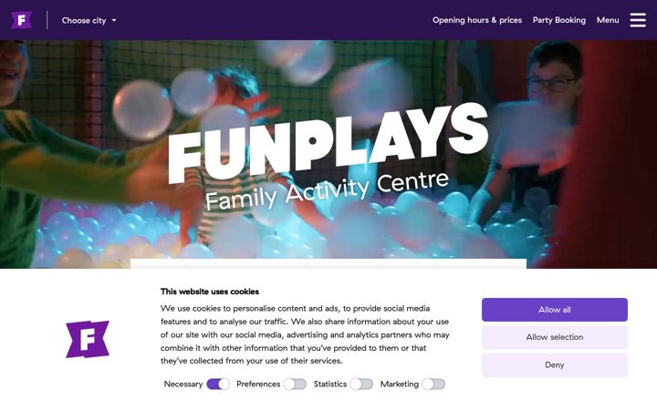 Screenshot of funplays.com
