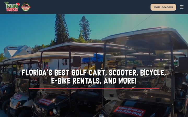 Screenshot of funrentals.us