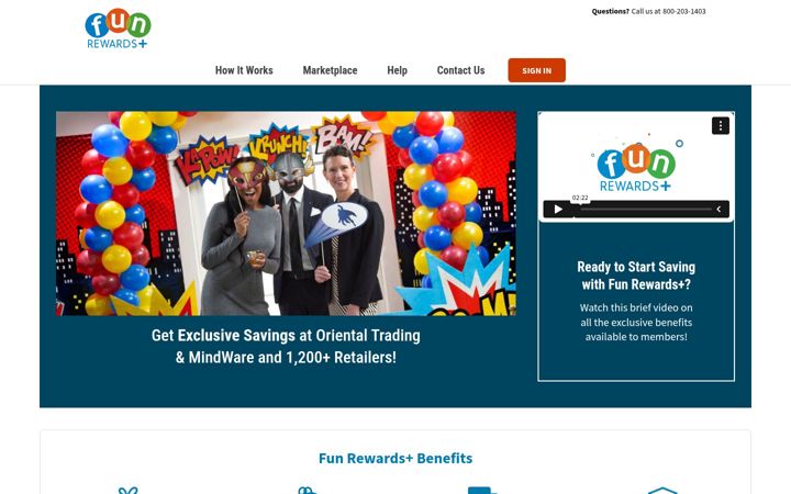 Screenshot of funrewardsplus.com
