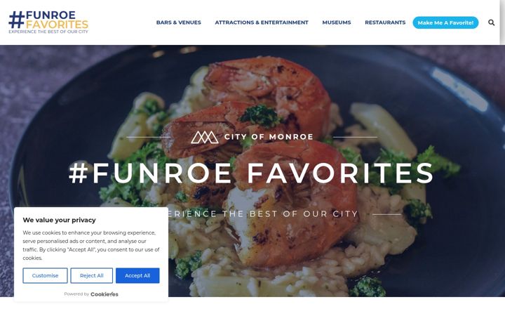 Screenshot of funroefavorites.com