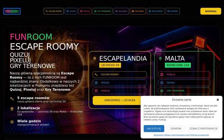 Screenshot of funroom.pl