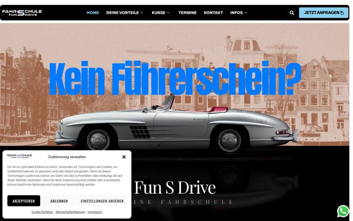 Screenshot of funsdrive.de