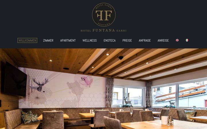 Screenshot of funtana.at