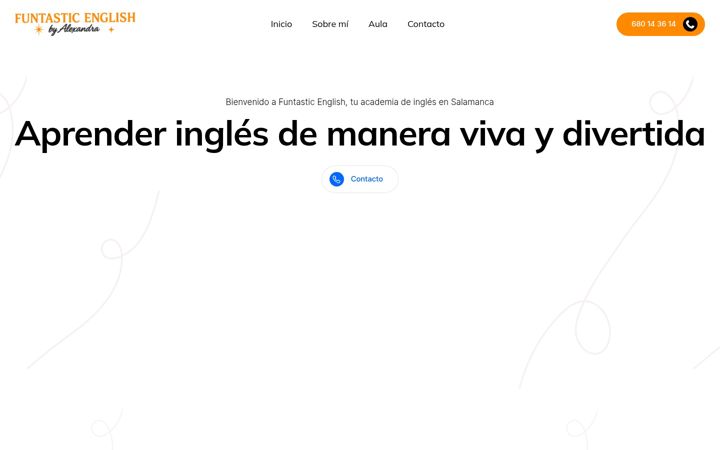 Screenshot of funtasticenglishsalamanca.com