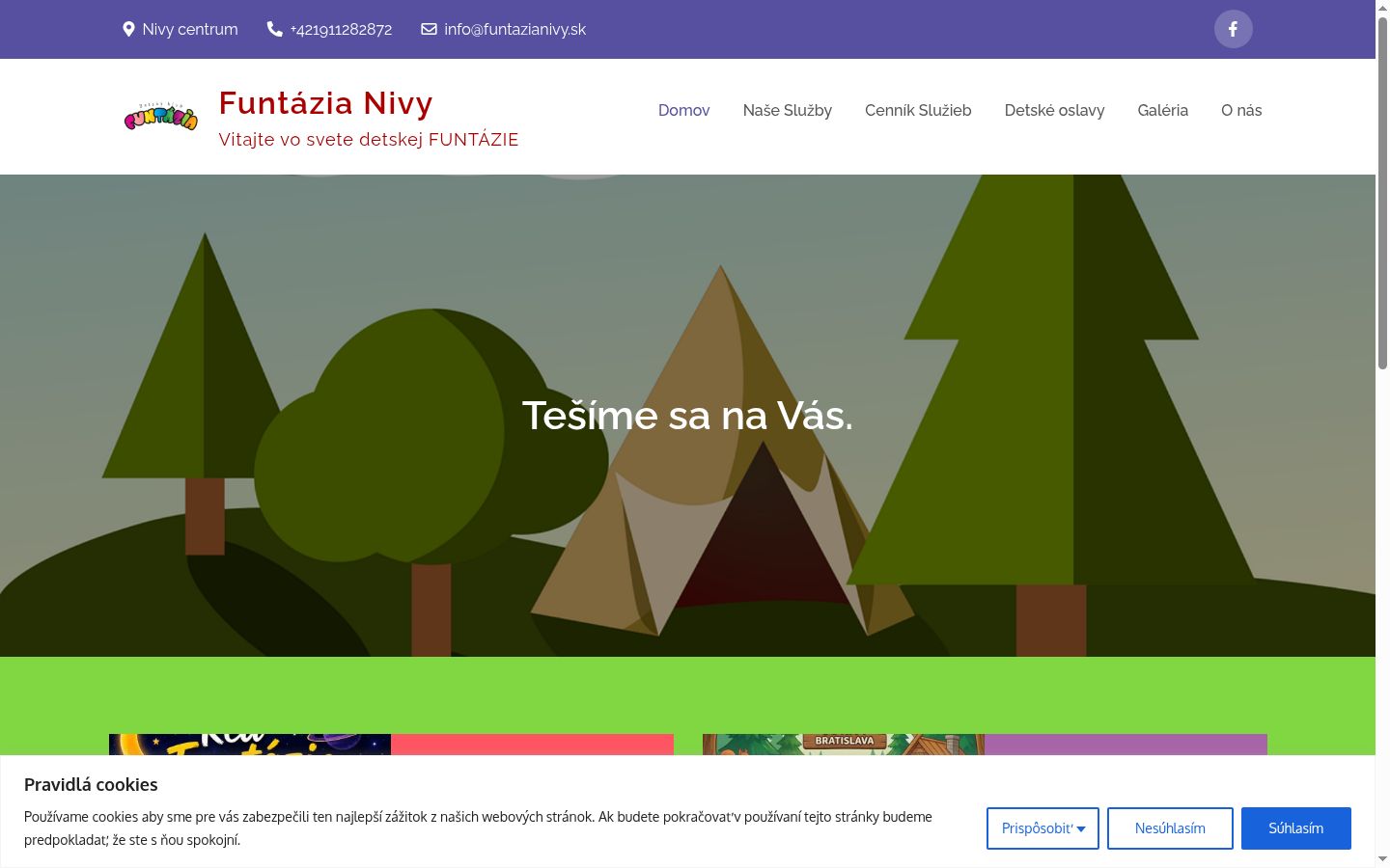 Screenshot tal-banner tal-kunsens muri qabel kwalunkwe interazzjoni
