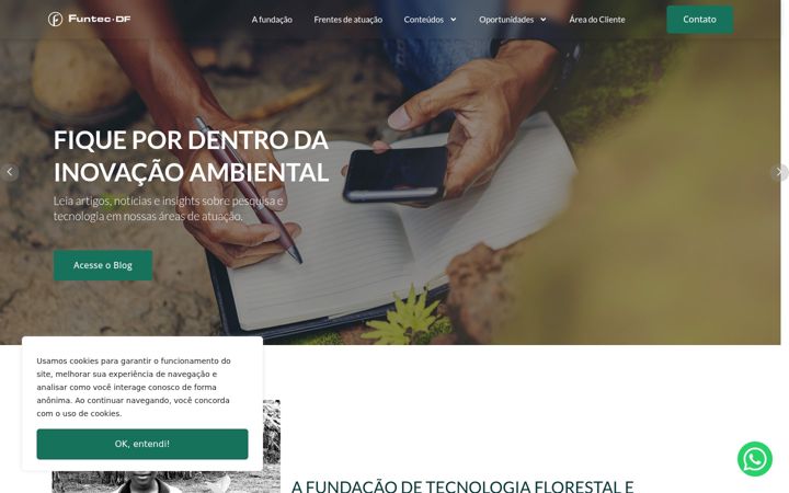 Snimka zaslona za funtecdf.com.br
