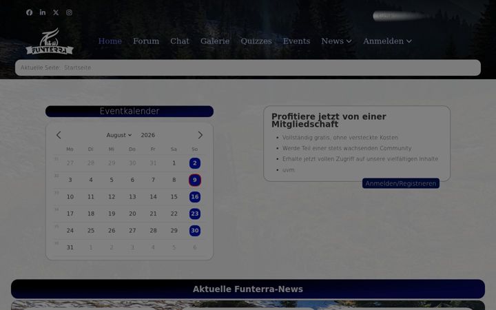 Screenshot of funterra.de