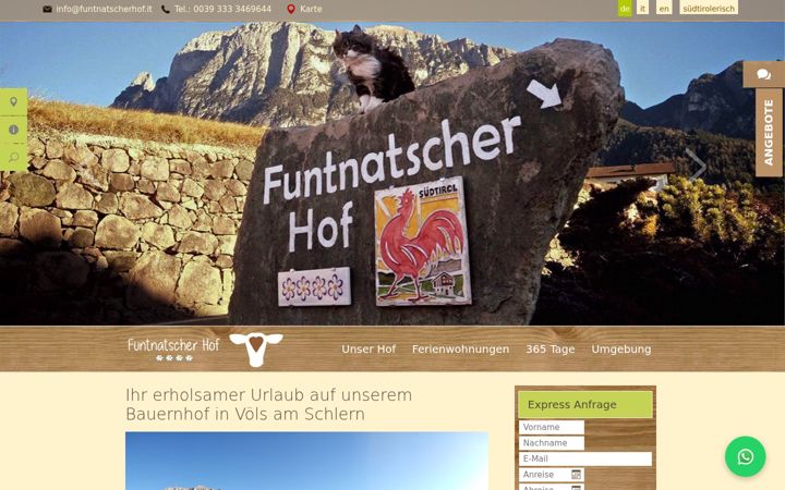 Screenshot van funtnatscherhof.it