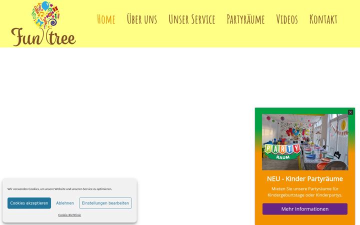 Screenshot of funtree.de