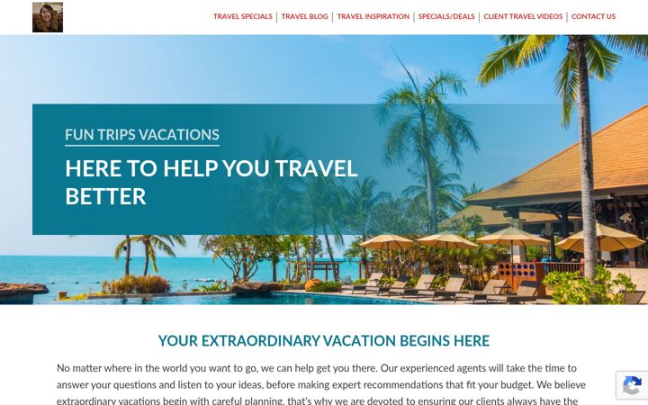Screenshot of funtripsvacations.org