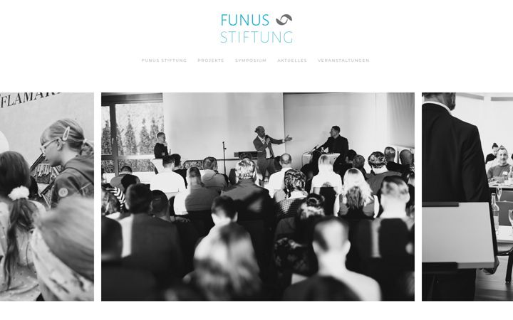 Screenshot of funus-stiftung.de