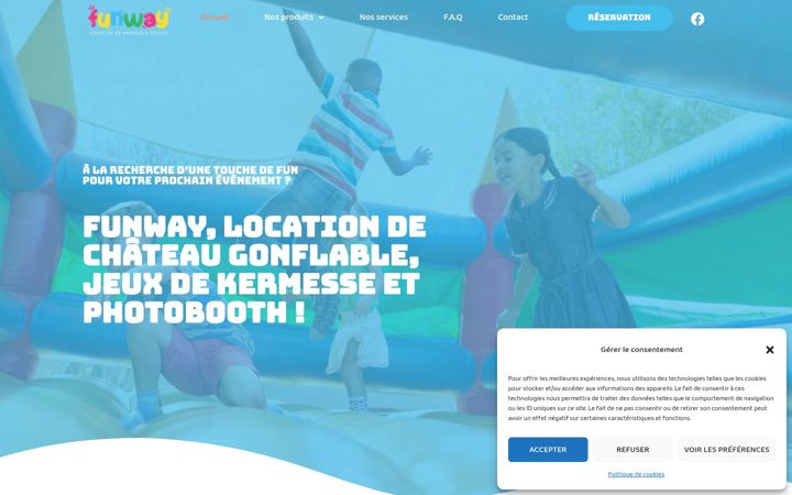 Screenshot of funway84.com