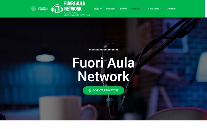 Screenshot of fuoriaulanetwork.it