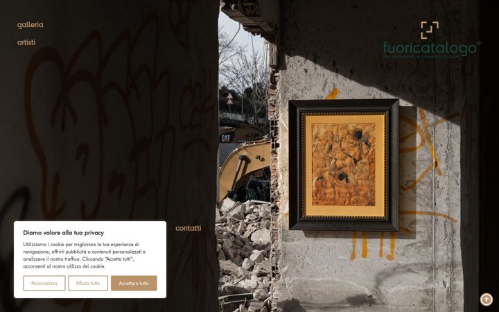 Screenshot of fuoricatalogoartem.it
