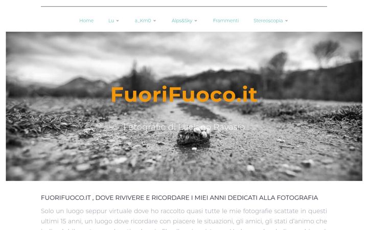 Screenshot of fuorifuoco.it
