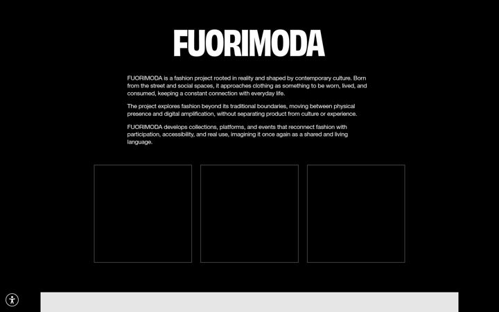 Screenshot of fuorimodafuorimoda.com