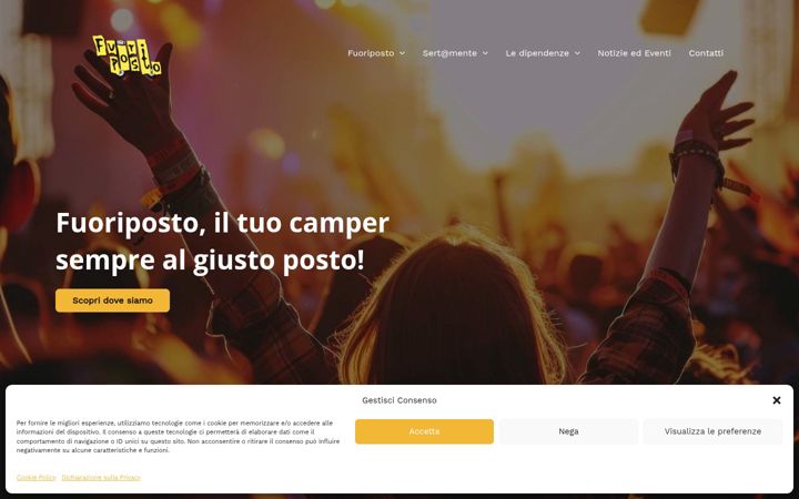 Screenshot of fuoriposto.it