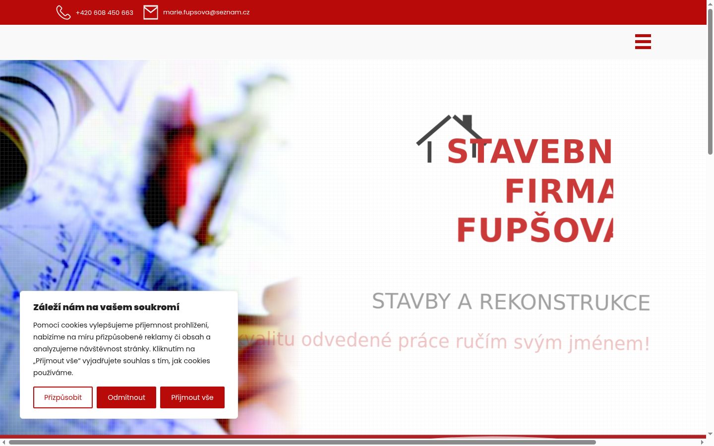 Skærmbillede af samtykkebanneret, som det blev vist før nogen interaktion