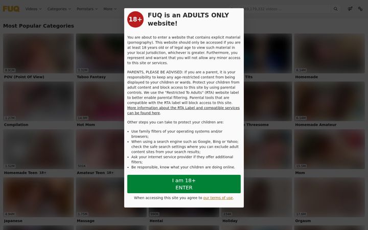 Screenshot του fuq.com