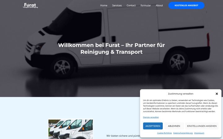 Screenshot of furatdienst.de